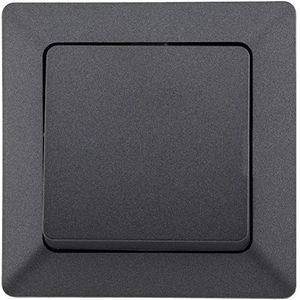 MILOS - Knop - Antraciet - Met Frame - Inbouw