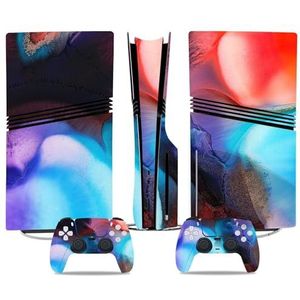 Voor PS5 PRO Skin Digital Edition Console En Controller Vinyl Cover Skins Wraps Krasbestendig, Compatibel Met Voor PS5 Digital Edition Pro 40808 Geen Schuimvorming Bubbelvrij