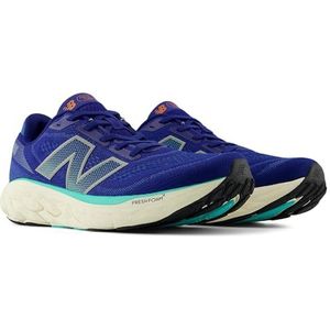 New Balance Heren Fresh Foam X 880 V14 hardloopschoen, Inktpot/Cyber Jade/Donker Zilver Metallic, 46 EU