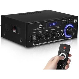 Versterker, Woopker HiFi Audio Versterker AK45 Pro Digitale MP3 Versterkers Max. Uitgang 820W FM Bass Speaker Ondersteunt 90-240V Ingang