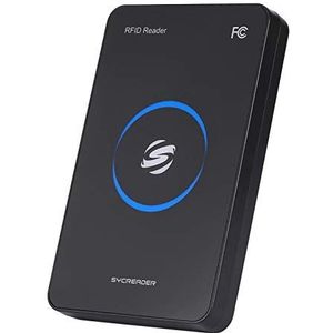 RFID-lezer, 13,56 MHZ contactloze HF RFID Smart IC USB-kaartlezer Toegangscontrole Kaartlezer voor één MF1 S50 S70