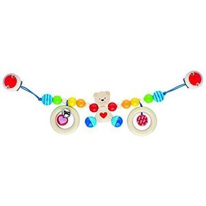 Heimess 763850 kinderwagenketting hartbeer met clips