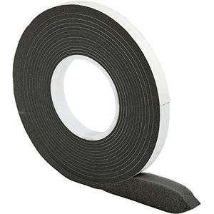Compriband 15/3 antraciet, rol van 10 m, bandbreedte 15 mm, uitgebreid van 3 naar 7 mm, voegafdichtband, comprimeerband