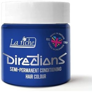 La Riche Directions Semi-Permanent Hair Color 100ml Tub - Atlantic Blue