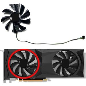 Voor ZOTAC voor GeForce voor RTX2080 2080ti 11GB Twin Fan grafische kaart vervangende ventilator CF9015H12S(Left fan)