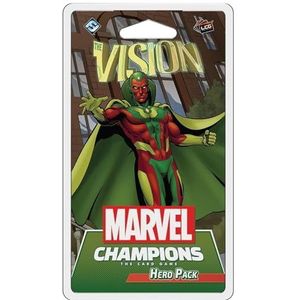 Marvel Champions The Card Game Vision Hero Pack Strategiekaartspel voor volwassenen en tieners | Leeftijd 14+ | 1-4 spelers | Gemiddelde speeltijd 45-90 minuten | Gemaakt door Fantasy Flight Games,