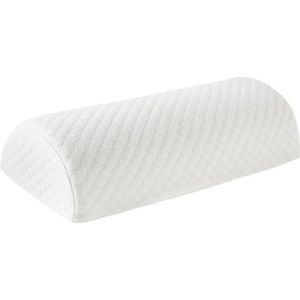 Half Moon Bolster Pillow - voor benen, knieën, onderrug, enkel en hoofdsteun..Veelzijdige lumbale ondersteuning voor bed, niet -slip been kussen voor benen