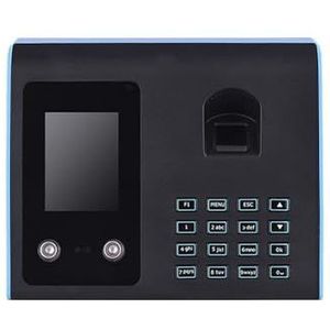 Prikklok, USG E6 Face Attendance Machine Fingerprint Recognition (without Battery) voor kleine bedrijven(Silver)