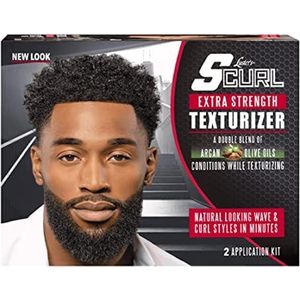 Luster's SCURL Extra Strength (Super) Texturizer Natural Looking Wave & Curl