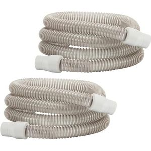 NIdreamCE CPAP-slang 180 cm Universele,Ademapparaat Slang Kunststof Beademingsapparaat Accessoires, 22 mm Slangaansluiting,Geschikt Voor alle CPAP-Maskers, CPAP-Apparaten（2 Stuks）