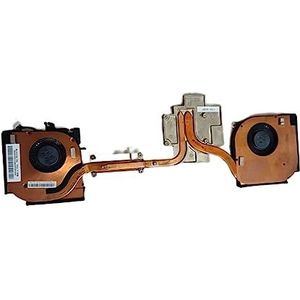 Laptop CPU koelventilator & koellichaam Voor For Lenovo For ThinkPad P53 Zwart 02DM016