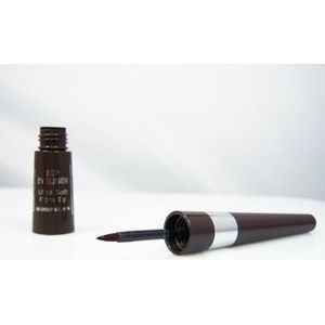 Makki Diepe bruine ultra dunne vloeibare eyeliner matte afwerking