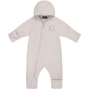 Höhenhorn Ibex baby fleece overall winter herfst rompertje kleine kinderen met capuchon, beige, 68