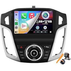 YLOXFW Auto Stereo Android 15.0 Radio Sat Nav voor Focus MK3 2011-2019 GPS Navi 9'' Cartablet Multimedia Video Player FM BT Ontvanger met Carplay 4G 5G WiFi DSP SWC,M6 pro3