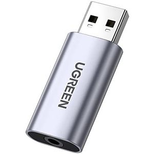 Ugreen CM383 USB to 3.5mm Jack Sound Card Gray