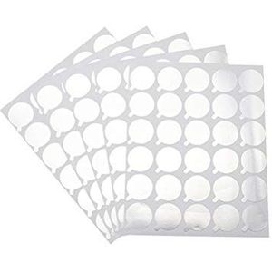 Lurrose 300 stuks wegwerp wimperlijm houder pallet waterdichte stickers papier wimperverlenging kleefpad lijm stickers op wimpers jade steen 2,1 cm