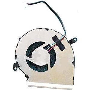 3pin 4 pins ventilator Computer radiator koelventilatoren for MSI GE62 GL62 GE72 GL72 GP62 GP72 PAAD06015SL laptop CPU GPU Grafische kaartfan (Blade Color : GPU fan 4PIN, Blade Quantity : Other)