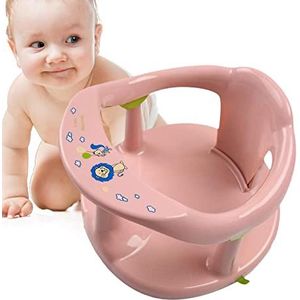Antislip babybadzitje | Antislip babybadstoel voor baby's voor badkuip | Lichtgewicht surround badkamerstoeltjes voor baby's van 6-18 maanden Bbauer
