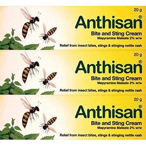 Anthisan Bijt & Sting Cream 20g x 3 Packs