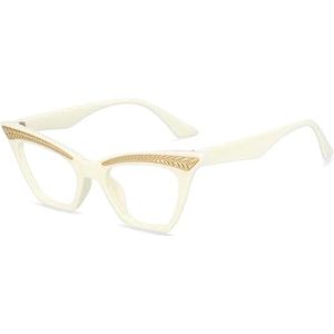 Nepbrillen, Cat's Eye Brilmonturen Multicolor(White)