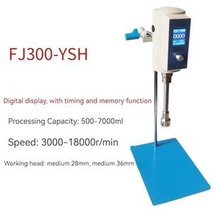 Labhomogenisator, 40L digitale hogesnelheids laboratoriumschaar-emulgerende cosmetische crèmehomogenisatormixermachine JRJ300-SH(Package9)