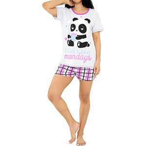 Harry Bear Dames Pyjama Panda Veelkleurig Medium