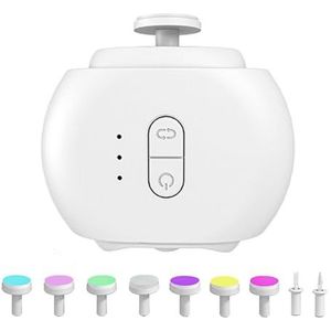 Automatische nagelslijper, automatische elektrische nageltrimmer voor baby's | Multifunctioneel verzorgingsgereedschap voor picknick, camping, thuis, reizen