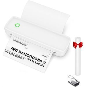 Thermisch Printer Draagbare Thermische Printer Inktloze A4 Tattoo Stencilprinter Machine Bluetooth USB For Mobiele Pc Laptop Tattoo Transfer Printer Duidelijk Snel(A4 Thermal Printer)