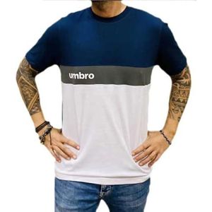 Umbro Sportwear 66211U LTC T-shirt met korte mouwen voor heren, marineblauw