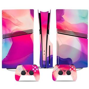 Voor PS5 PRO Skin Digital Edition Console En Controller Vinyl Cover Skins Wraps Krasbestendig, Compatibel Met Voor PS5 Digital Edition Pro 86666 Geen Schuimvorming Bubbelvrij