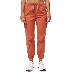 Tazzio Cargo broek dames cargobroek regular fit F600, oker, S