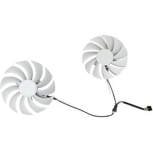 Koelventilator voor RTX 3060 Ti AMP wit 3070 wit GPU ventilator 89 mm 100 mm 4-polig GAA8S2U GA922S2U (groen)