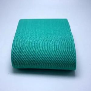 7,5 cm brede duurzame broek rok riem kleur elastische band/twill elastische tape latex elastische tape rubberen band-groen meer-75 mm