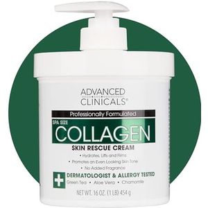 Advanced Clinicals - Collagen Skin Rescue Lotion - 454 g