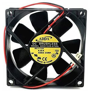 Original AD0812UB-A70GL 8025 80MM 12V 0.30A 2line chassis power cooling fan