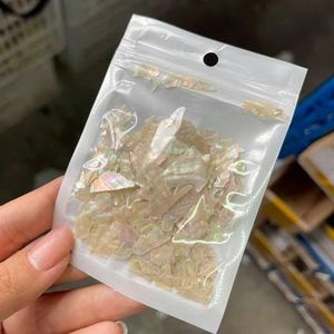 Nail Art Schelpvlokken Abalone Schelp Glitter 3D Nagels Bedels Zeeschelp Pailletten Nagelbenodigdheden Professionele Manicure Accessoires 5g-2