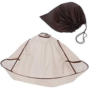 Hair Cuttinsg Cape, Paraplu Design Kapper Salon Cape Keep Hair Off Kleding En Vloer, Professionele Kappers Wrap Doek Voor Volwassen Kinderen