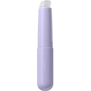 Lipstick Brush Applicator - Ronde kop schuine lippenborstels siliconen, herbruikbare lip scrub borstel voor lippenstift, lipgloss, lippenbalsem, draagbare multifunctionele lippenstift applicator