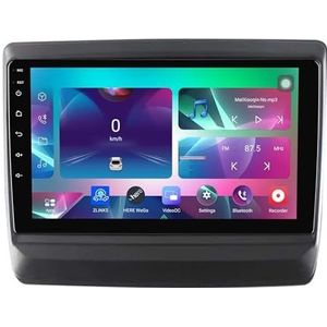 9"" Android 14 Touchscreen Autoradio 2 din met AHD Omgekeerd beeld Bediening op het stuur Bluetooth GPS navigatie Draadloze CarPlay voor ISUZU DMAX 2020(Q300(6+128G))