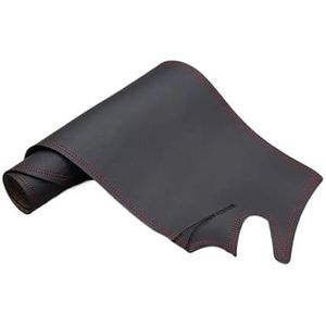 Auto Dashboard-afdekmat Voor CHERY JETOUR DASHING 2023-2025 Dashboard Dash Mat Cover PU Leer Anti-Slip Pad Beschermt Tapijt Zonnescherm Dashboard Light Proof Pad(Black Red LineLHD)