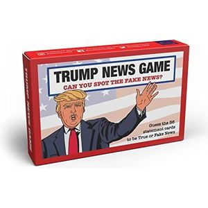 Bubblegum Stuff Trump News Game - Guess The Fake News Trump Quote Comedy Card Game - Geschikt Voor Familie, Kinderen, Tieners & Volwassenen