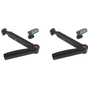 2 Set Opvouwbare Terug Haar Scheerapparaat Trimmer Pijnloos Ontharing Body Scheren Tool