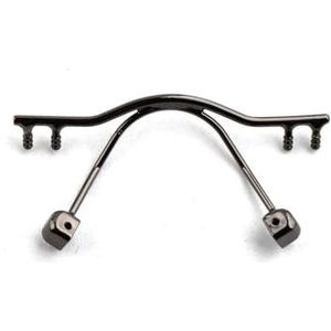 Brillenneusbrughouder van roestvrij staal, 1 stuks randloze bril neusbrugvervanging(Ash)