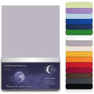 Moon - XXL Line Silver - Hoeslaken - 200x220-220x240 - Grafiet