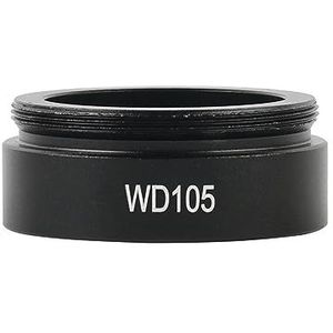 Zoomlens, varifocale lens, WD105 WD210 WD170 Lens 35mm Draad Mount Extra Objectief Lens for Industrie Microscoop Camera C Mount Lens voor industriële videoIndustriële video(WD105)