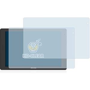 BROTECT 2x Schermbeschermer voor Archos Oxygen 101b Screen Protector Transparant