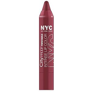 N.Y.C. New York Color City Proof Twistable Intense Lip Color, Riverside Rose, 0.09 Ounce