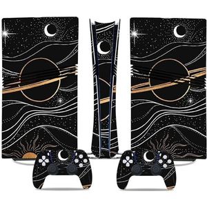 Voor PS5 PRO Skin Digital Edition Console En Controller Vinyl Cover Skins Wraps Krasbestendig, Compatibel Met Voor PS5 Digital Edition Pro 04217 Geen Schuimvorming Bubbelvrij