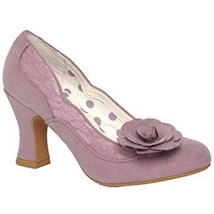 Ruby Shoo Womens Chrissie blok hakken Court schoenen 09336, Mauve Roze Paars, 40 EU