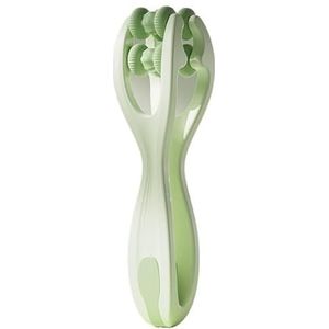 Verbeterde dubbele rollervingermassager Handgewrichtspijn Tiger Point Massage Muis Handvezelhandapparaat (Size : Green)
